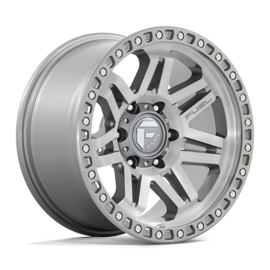 Fuel Wheels<br>Syndicate Platinum Silver (17x9)